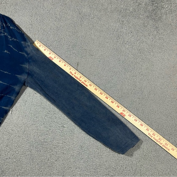 Kuhl Tie Dye Blue long Sleeve Shirt Women’s XL Outdoor 100% Cotton #1556 - Picture 9 of 10